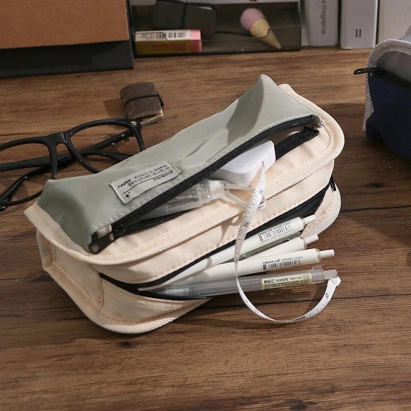 대용량 연필 케이스 최소한의 디자인 연필 파우치 어린이 - Office Supply Office Stationery Items 리뷰 및 가격