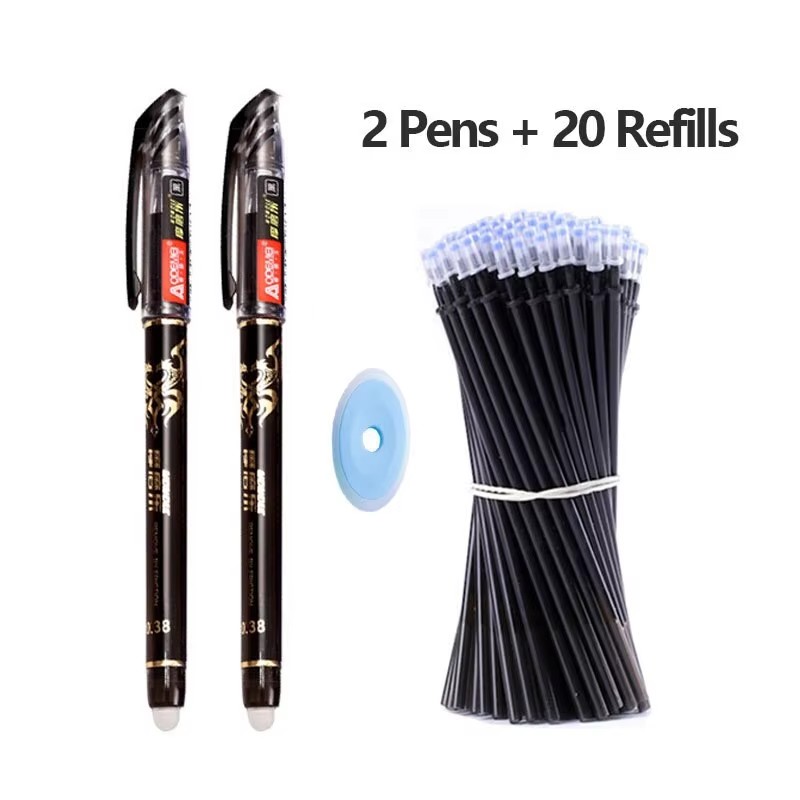 23개입 지워지는 젤 펜 세트 볼펜 0.5mm 다색 잉 - Gel Ink Pen Set 리뷰 및 가격
