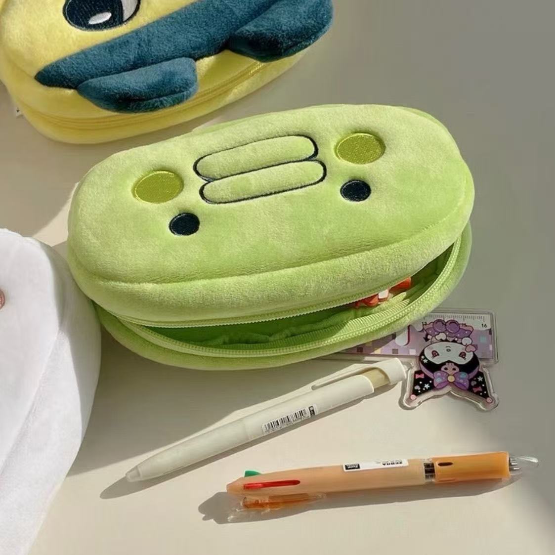 귀여운 다마고치 플러시 필통 레트로 디지털 펫 지퍼 파 - Pencil Case Large 리뷰 및 가격