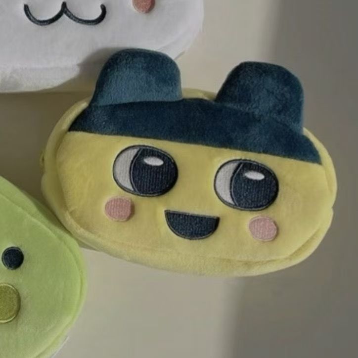귀여운 다마고치 플러시 필통 레트로 디지털 펫 지퍼 파 - Pencil Case Large 리뷰 및 가격