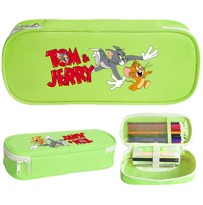 톰과 제리 귀여운 연필 케이스 학생 개학용 카와이 문구 - Pencil Case Large 리뷰 및 가격