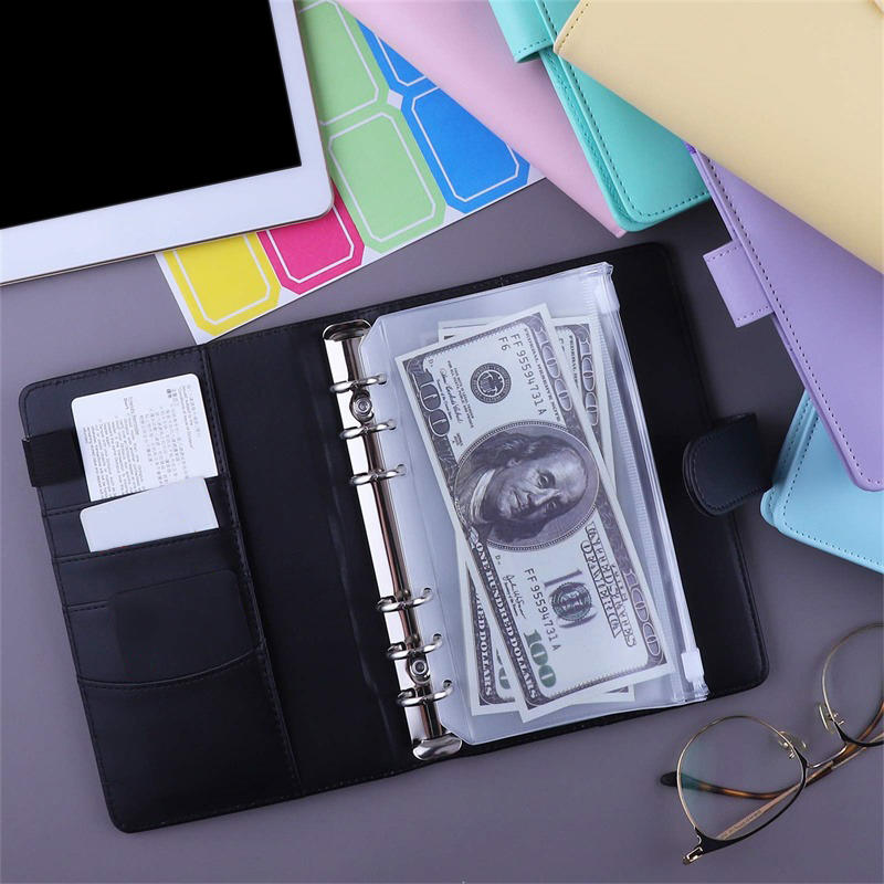 12개 현금 봉투가 포함된 A6 예산 바인더 플래너,  - Planner Weekly Budget 리뷰 및 가격