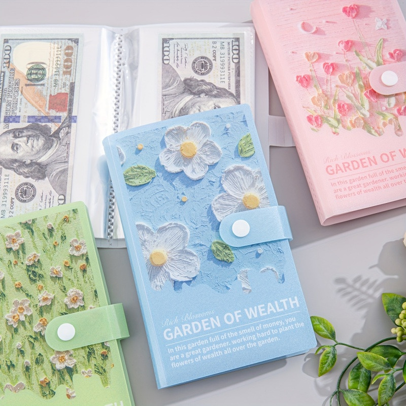 100포켓 현금 예산 플래너 북 50매 슬리브 플라워  - Planner Weekly Budget 리뷰 및 가격