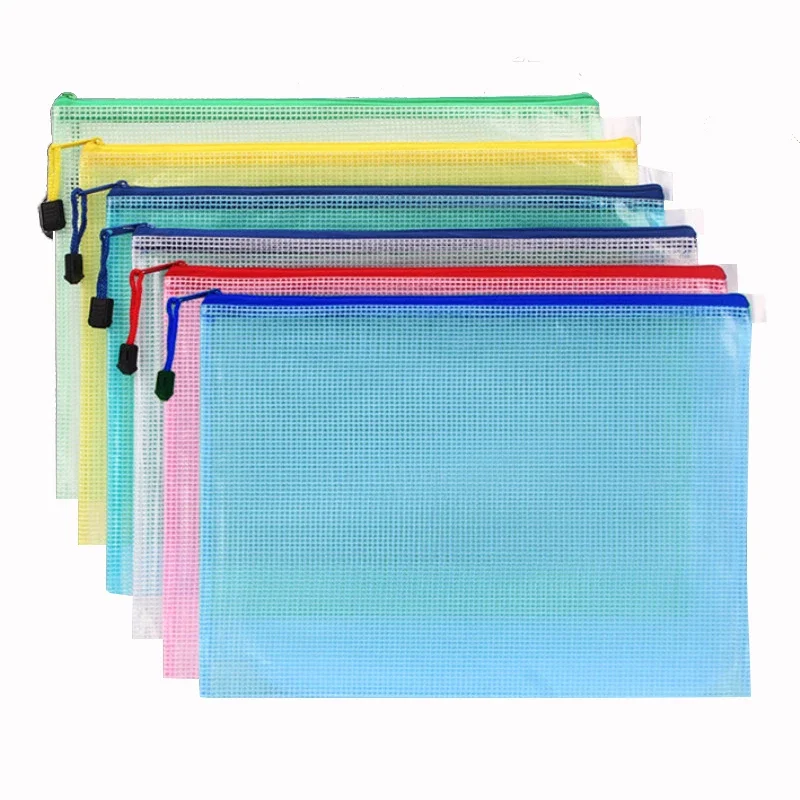 1PCS 편지지 보관 폴더 파일 메쉬 지퍼 주머니 A4 - Portfolio Folder Zip 리뷰 및 가격