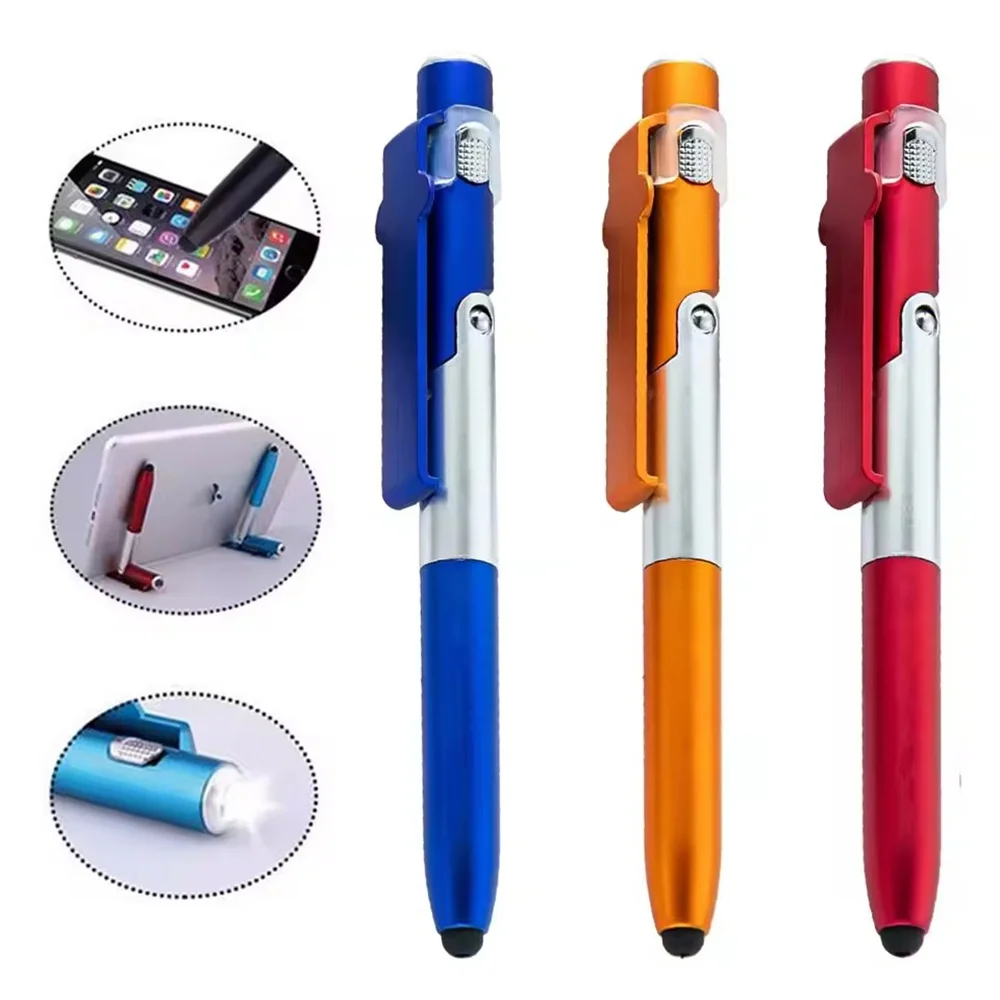 4-in-1 다기능 접이식 휴대폰 홀더 볼펜 내장형 야 - Stationery Supply 리뷰 및 가격