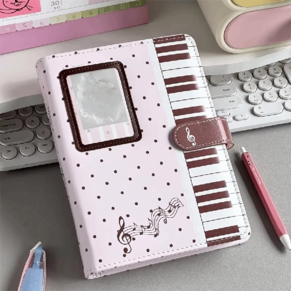 인스 폴카 도트 피아노 바인더 노트 PU 가죽 a5 포 - Notebook Dotted A5 리뷰 및 가격