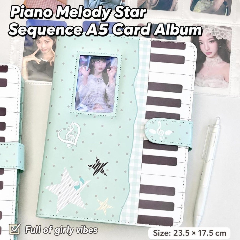 인스 폴카 도트 피아노 바인더 노트 PU 가죽 a5 포 - Notebook Dotted A5 리뷰 및 가격