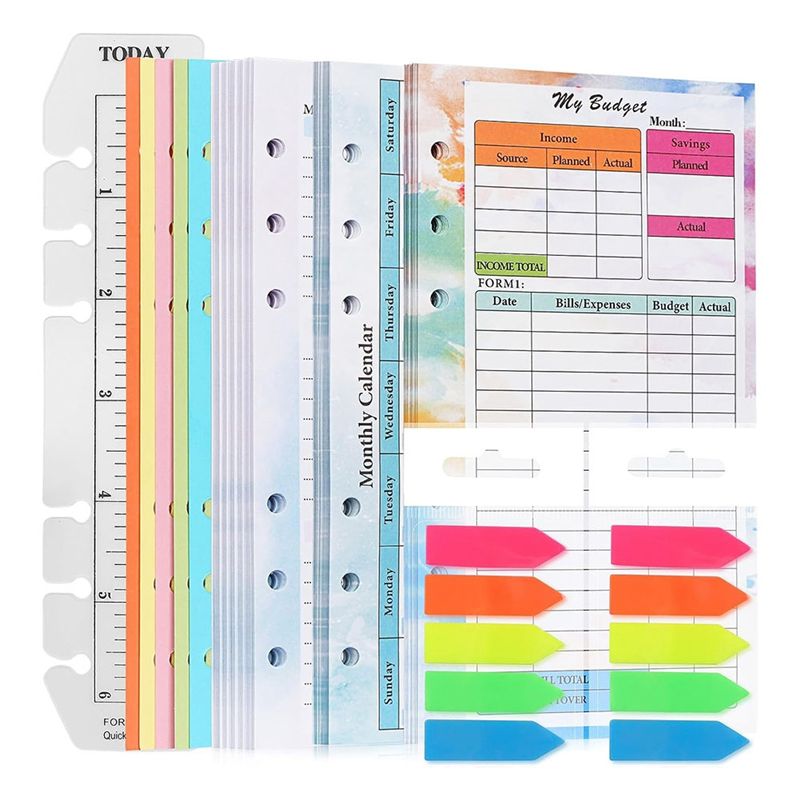 최신 ABBQ-A6 예산 플래너 리필 82매 월간 주간 - Planner Weekly Budget 리뷰 및 가격
