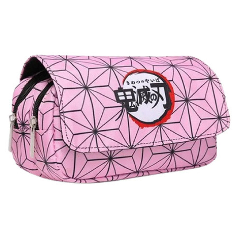 데몬 슬레이어 대용량 플립탑 필통 휴대용 화장품 가방  - Pencil Case Large 리뷰 및 가격