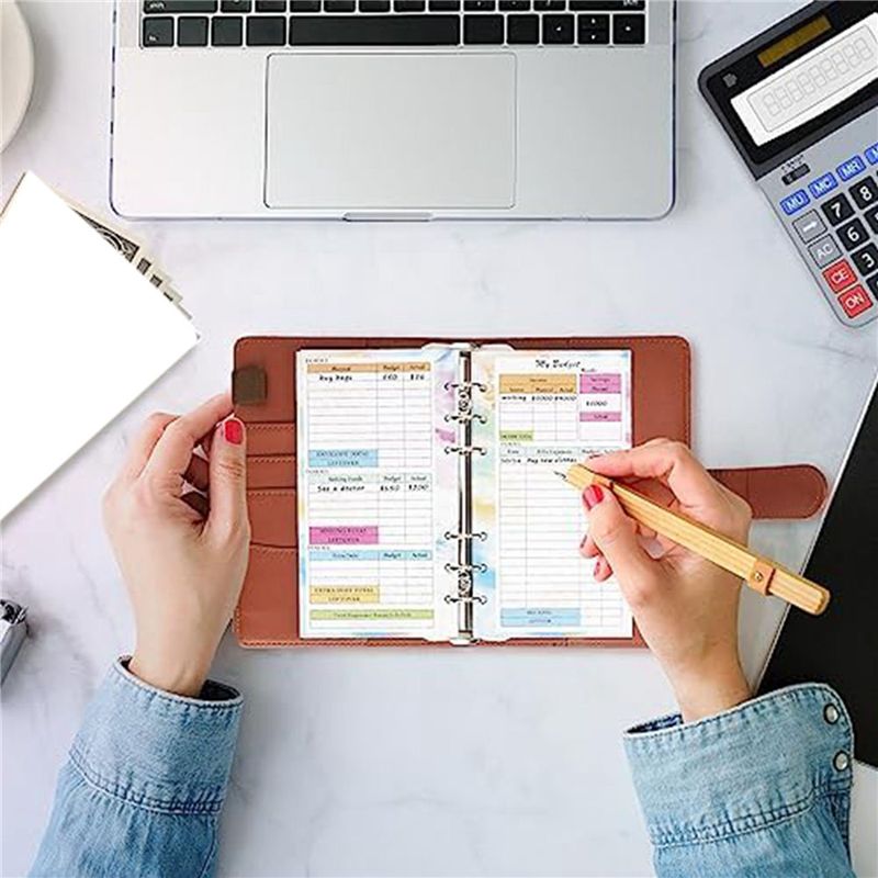 N36R-2 세트 A6 예산 플래너 리필 82매 월간  - Planner Weekly Budget 리뷰 및 가격