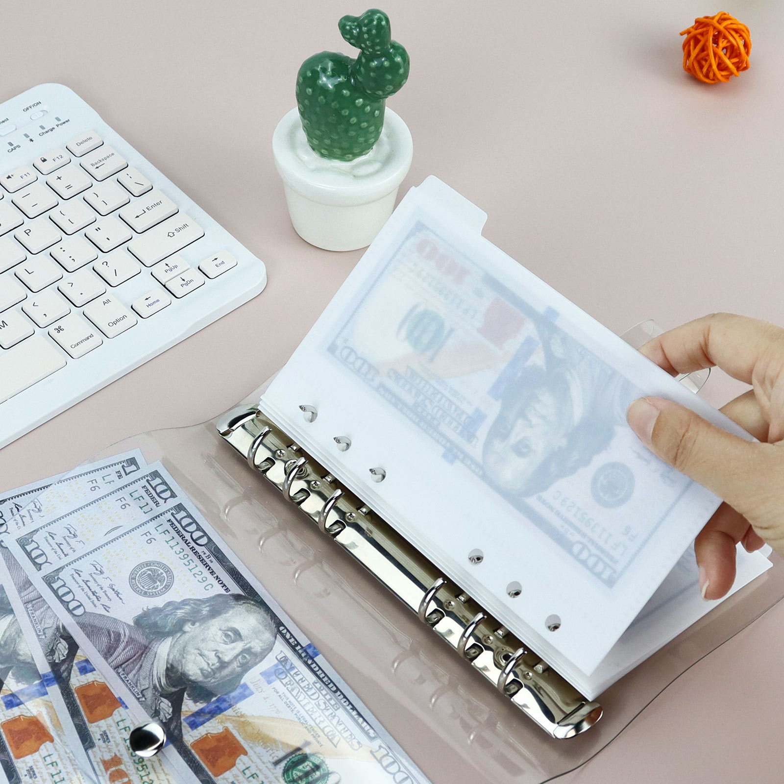A6/A7 5Pcs 바인더 포켓 바인더 지퍼 폴더 6  - Portfolio Folder Zip 리뷰 및 가격